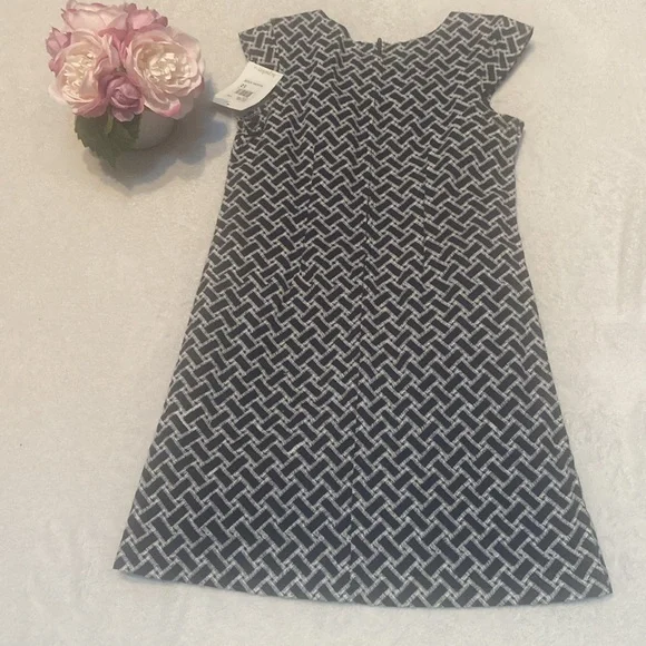KC PARKER By Heartstrings Size 12 NWT Navy & White Dress - Picture 14 of 15